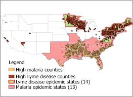 Malaria And Lyme Disease The Largest Vector Borne Us Epidemics In The Last 100 Years Success And Failure Of Public Health Bmc Public Health Full Text