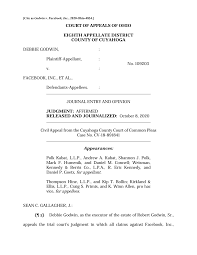 For the purpose of this privacy policy please treat those different companies as one. Https Www Courthousenews Com Wp Content Uploads 2020 10 Ohio Fb Ruling Pdf
