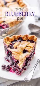 Raspberries, blueberries and blackberries make for a flavorful pie! Blueberry Pie An American Classic Saving Room For Dessert
