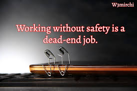 For safety is not a gadget but a state of mind. Safety Quotes à¤¸ à¤°à¤• à¤· à¤• à¤Ÿ à¤¸