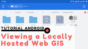 Viewing A Locally Hosted Web Gis Index Html File With Android Browser Smartphone Android Webgis Webmap Locallyhosted B Remote Sensing Browser Tutorial