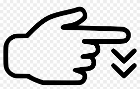 Check spelling or type a new query. Touch Screen Swipe Hand Finger Down Svg Png Icon Free Finger Pointing Free Icon Free Transparent Png Clipart Images Download