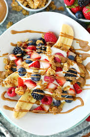 Breakfast Banana Split Recipe Breakfast Recipes Kids Breakfast Recipes Easy Clean Eating Breakfast