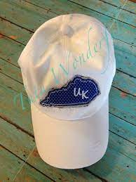 Raggy Uk Kentucky Patch Hat Ball Cap By Tutuwonderful On Etsy 15 00 Monogram Ball Cap Hats