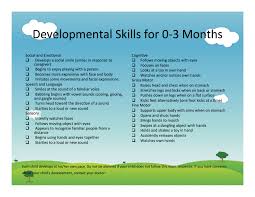 Developmental Checklist Little Lukes Preschool And