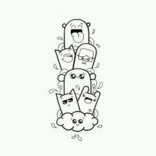 Free vector includes vector, doodle, pencil drawings, symbols, smiley, chick, dialog boxes, question marks, arrows, sketch, vector currents. Pin By Yashi Agarwal Saraswat On Coloring Pages Not Printed Doodle Art Drawing Easy Doodle Art Cool Doodles