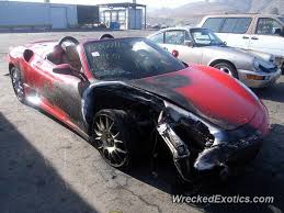 Ferrari F430 Crashed In 2020 Ferrari F430 Car Crash Ferrari