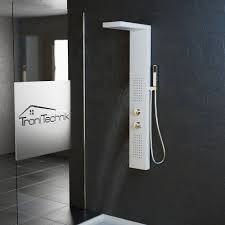 Duschpaneel Poseidon Aluminium Weiß Tronitechnik