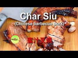 char siu chinese barbecue pork is succulent and tender the gravy is the combination of soy sauce oyster sauce and wine amon recipes char siu barbecue pork