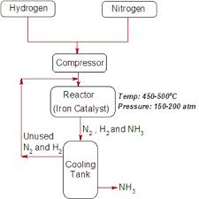 synthesis of ammonia process reaction video lesson