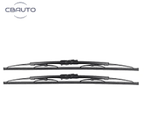 Factory Heavy Duty Truck Wiper Blade 32 Inch Bus Wiper Blades All Season  Natural Rubber Stainless Steel Wiper Blade