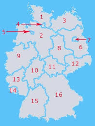 Karte der flüsse deutschlands zeigt die seen und verläufe der flüsse deutschland. Deutschland Bundeslander Stadte Berge Inseln Seen Flusse Und Kirchen Die Welt Der Zahlen