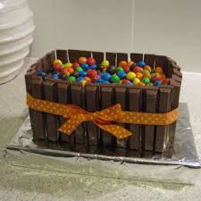 June 30, 2017 this post may glue together the cake scraps using frosting and cut a rectangle prisoner hat out of the scraps. Rectangle Kitkat M Cake I Made For Tyler S 2nd Birthday Leanner Cute Cakes Yummy Food Cake