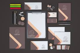 Download Top View Stationery Showroom For Free In 2020 Business Card Mock Up Corporate Identity Design Flyer Printing