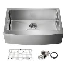 Check spelling or type a new query. Kibi Usa 33 L X 22 W Farmhouse Kitchen Sink With Basket Strainer Reviews Wayfair
