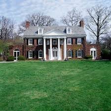 Black And White House With Red Brick Beautiful Colonial Red Brick House Red Brick House Colonial House Exteriors White Exterior Houses