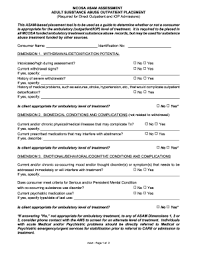 Asam Criteria Cheat Sheet 2019 Fill Online Printable