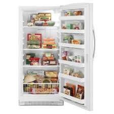 Whirlpool 17 7 Cu Ft Frost Free Upright Freezer In White Ev180nzbq The Home Depot Upright Freezer Freezer Whirlpool