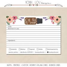 Printable Essential Oil Recipe Cards Hand Illustrated Design Essential Oil Perfume Essential Oils Business Homemade Perfume