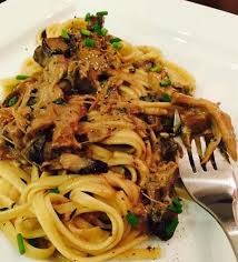 Pappardelle Au Canard Confit Et Champignons Food Recipes Chicken Demi Glace Recipe