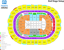 bright consol arena seating chart honda center detailed