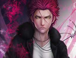 The main character always ends up with the male lead? Hd Wallpaper Pink Haired Man Anime Character Wallpaper Suoh Mikoto Project K Wallpaper Flare