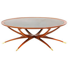 Poul jensen teak coffee table designed for cfc silkeborg in the 1950s and imported from denmark by selig. Danish Teak Folding Spider Leg Coffee Table By Selig At 1stdibs