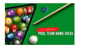 Stripes, stripes and solids, bigs and littles and high and lows. 251 Amazing Pool Team Name Ideas