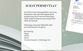 Misalkan anda adalah seseorang yang baru bergerak dalam sebuah usaha retail makanan ringan dan mendapatkan. Surat Permintaan Dan Klaim By Brenda Jory