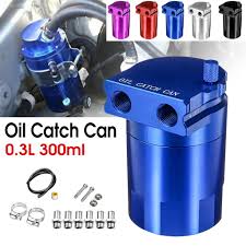 Oil catch can 15mm fittings universal alloy breather tank catcher silver. 0 3l 300ml Universal Oil Catch Can Breather Baffled Aluminum Reservoir Tank Buy At A Low Prices On Joom E Commerce Platform