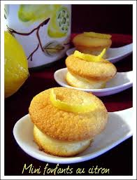 Mini Fondants Au Citron Avec Seulement 3 Blancs D Oeufs Gateaux Et Desserts Blanc D Oeuf Gourmandise
