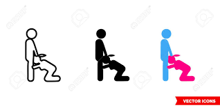 Sex Blowjob Icon Of 3 Types Color, Black And White, Outline. Isolated  Vector Sign Symbol. Royalty Free SVG, Cliparts, Vectors, and Stock  Illustration. Image 153367484.