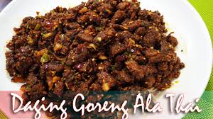 Resepi ini dikongsikan oleh hasnieza nor dan telah mendapat perkongsian ramai di facebook. Daging Goreng Ala Thai Sedap Dan Berbeza Youtube