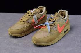 Nike X Off White Air Max 90 Desert Ore Aa7293 200 In 2020 Sneakers Men Fashion Nike Fashion Shoes Adidas Fashion Shoes