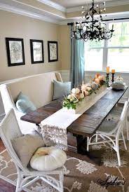 Rustic Meet Elegant Dining Room Dining Room Cozy Home Fall Kitchen Decor
