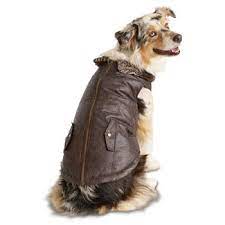 Wag A Tude Leather Dog Bomber Jacket Dog Clothes Dog Jacket Dogs