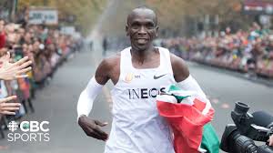 Check spelling or type a new query. Eliud Kipchoge Breaks The 2 Hour Marathon Barrier In Vienna Ineos 1 59 Challenge Cbc Sports Youtube