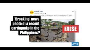 All information you need to know about philippines. No This Is Not A Breaking News Photo Of A Recent Earthquake In The Philippines Fact Check