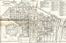 Pianta della città romana (alfredo d'andrade), come si usano i comandi (attendere che l'immagine vada a fuoco completamente) Torino E Borgo Campidoglio Nelle Vedute Delle Piante Dal Xvii Al Xix Secolo Archivio Mautorino