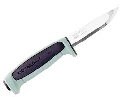 Die stahlklinge ist wärmebehandelt und geschliffen in einem geheimen prozess. Morakniv Basic 546 Mora Messer Limited Edition Turkis Grau Messer Werkzeuge Ausrustung Adh Fishing