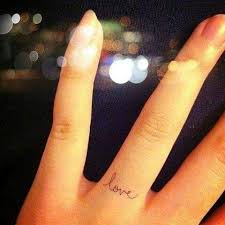 Love Finger Ring Tattoo Tiny Tattoos For Girls Ring Finger Tattoos Tattoos