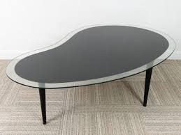 Only 1 available and it's in 3 people's carts. Vintage Amoeba Or Kidney Shaped Black And Clear Glass Coffee Table At 1stdibs