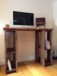 Rustic Standing Desk Reclaimed Wood Any Size By Lovewoodwork Diy Standing Desk Ergonomic Office Furniture Diy Wood Desk