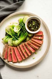 Thinly slice the garlic and mix together with the ☆ seasoning ingredients. Air Fryer Tuna Steaks Recipe Fresh Or Frozen Enjoy Clean Eating