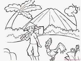 29 sketsa pemandangan alam ilustrasi gambar mewarnai petani buku mewarnai gambar dan petani download rumah teh luisenpark in 2020 pictures art arabic calligraphy. 25 Trend Terbaru Sketsa Gambar Petani Mencangkul Di Sawah Tea And Lead