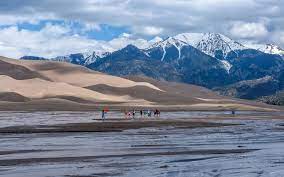 Maybe you would like to learn more about one of these? Every Year The Snow Melt Creates An Amazing Natural Waterslide At Great Sand Dunes National Park Travel Leisure