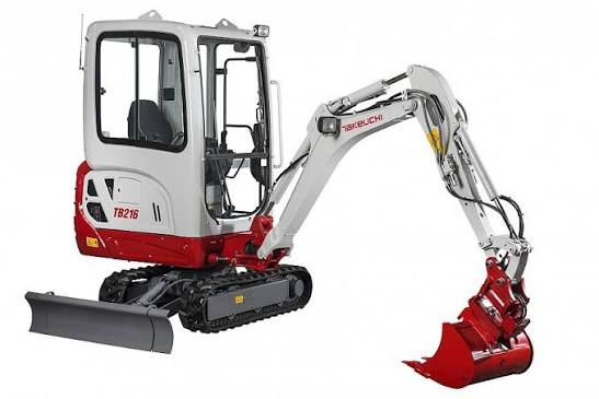Takeuchi TB216H Mini Excavator