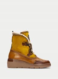 Shoes Botin Sport Hi99425 Tan Mustard Hispanitas