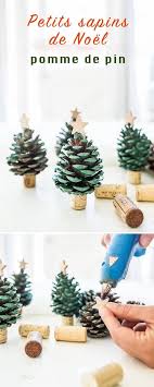 Transformer une pomme de pin en décoration de noël. 25 Super Idees De Deco De Noel Avec Des Pommes De Pin Faciles Et Pas Cheres
