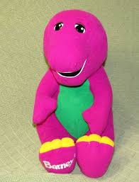 Vintage Playskool Talking Barney 1996 16 Interactive Plush Stuffed Purple Toy Barney Cool Toys Collectable Plush